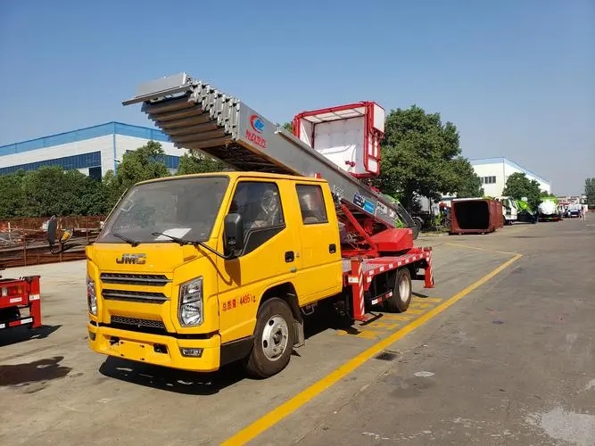 惠东附近云梯车出租 砂石搬运