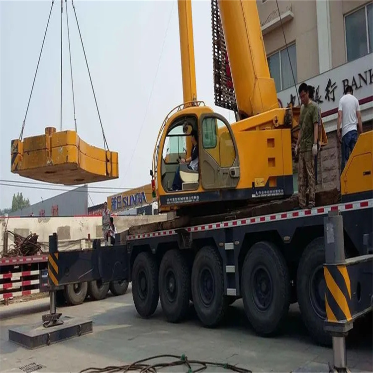 惠东当地吊车出租|机器吊装|75吨|工厂搬迁服务